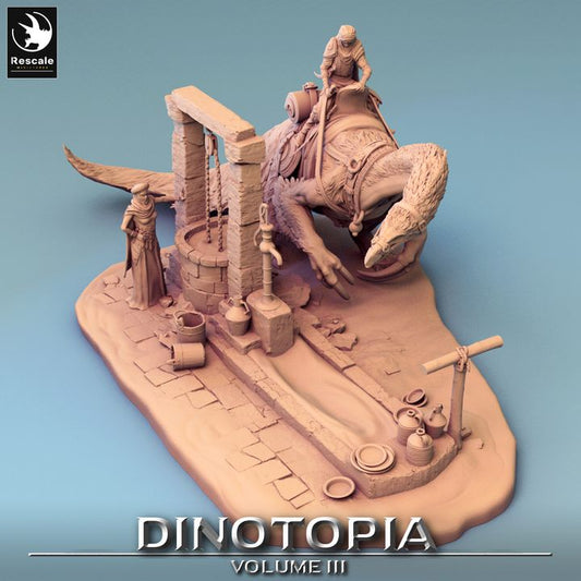 Collection Therizinosaurus Dinosaur Diorama Beasts | Huge | Rescale Miniatures | D&D DnD Pathfinder Miniature