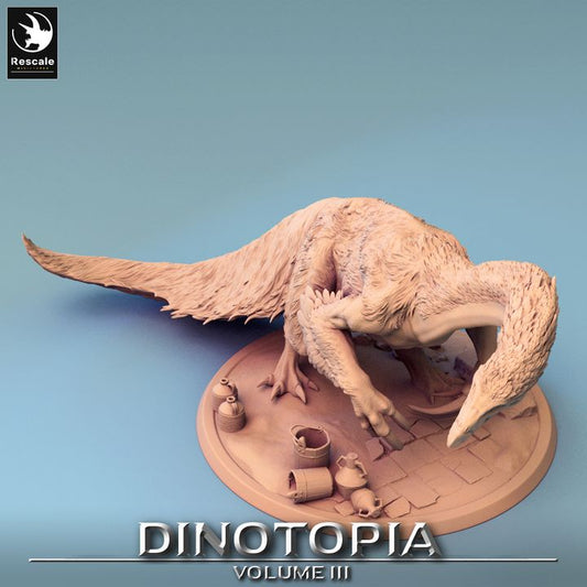 Therizinosaurus Dinosaur Beasts Diorama | Huge | Rescale Miniatures | D&D DnD Pathfinder Miniature