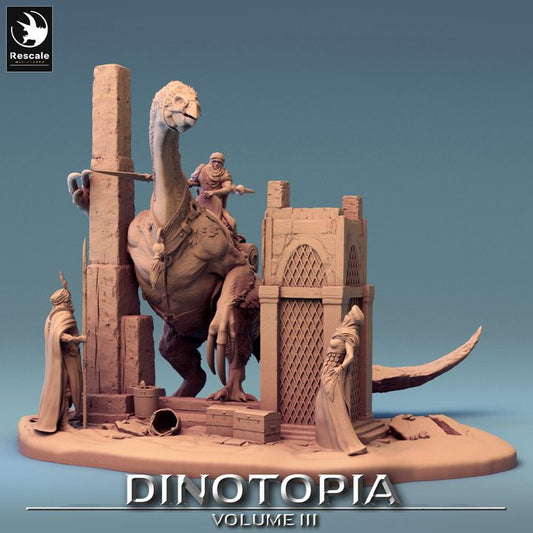 Collection Therizinosaurus Dinosaur Diorama Beasts | Huge | Rescale Miniatures | D&D DnD Pathfinder Miniature