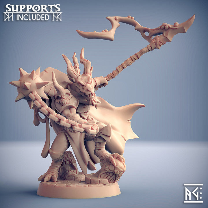 Kobold Cagemaster Commander Miniature | Medium | Artisan Guild | D&D DnD Pathfinder Miniature