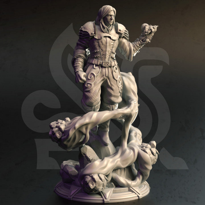 Human Invoker - Sorcerer (25mm Base)