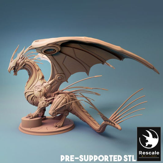 Construct Dragon - Majestic (75mm Base)