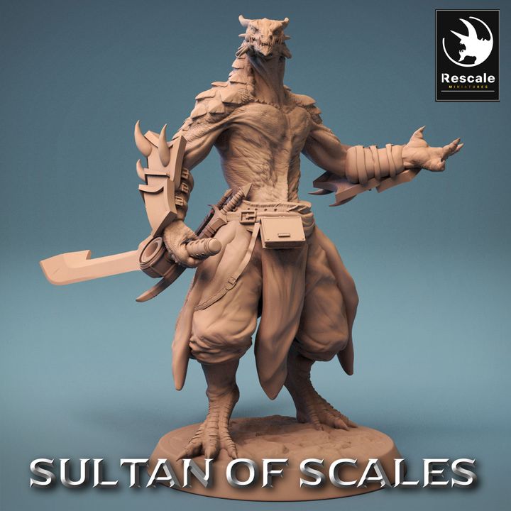 Collection Dragonborn Soldiers Warriors Magic | Medium | Rescale Miniatures | D&D DnD Pathfinder Miniature