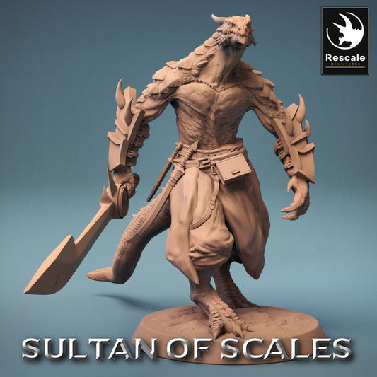 Collection Dragonborn Soldiers Warriors Magic | Medium | Rescale Miniatures | D&D DnD Pathfinder Miniature