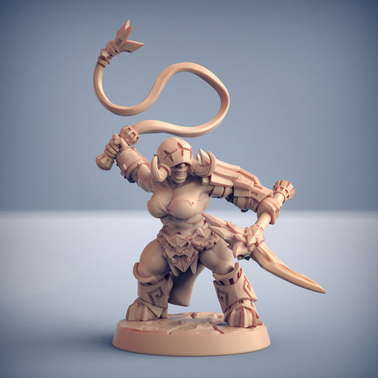 Dumlok Flameseeker - Whip (25mm Base)