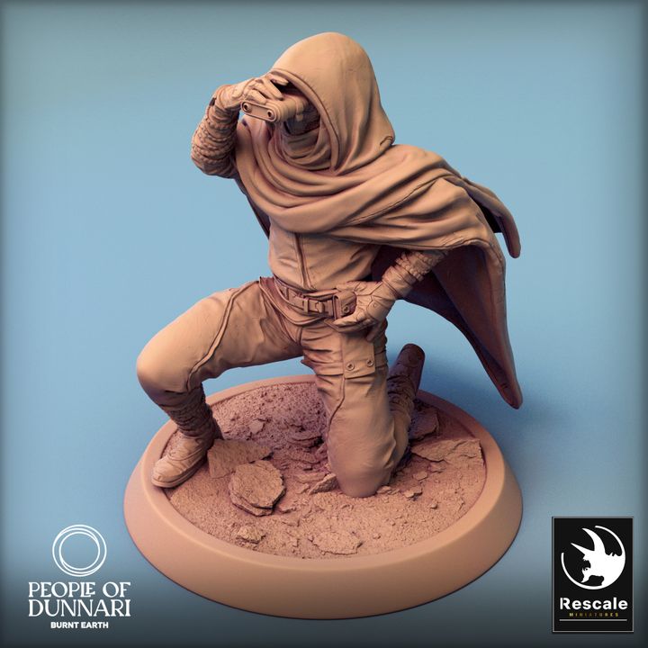 Collection Desert Ranger Sandweaver Humanoid | Medium | Rescale Miniatures | D&D DnD Pathfinder Miniature
