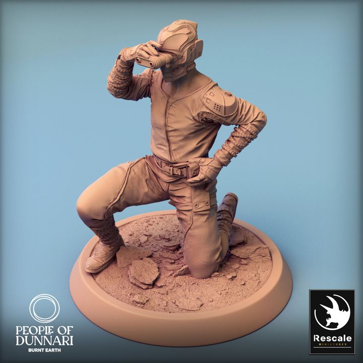 Collection Desert Ranger Sandweaver Humanoid | Medium | Rescale Miniatures | D&D DnD Pathfinder Miniature