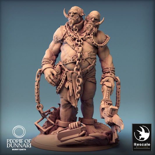 Sand Ettin - Ready (75mm Base)