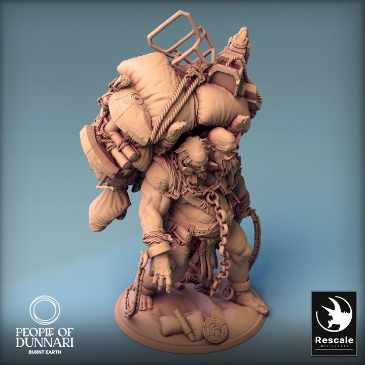 Sand Ettin - Walk (75mm Base)