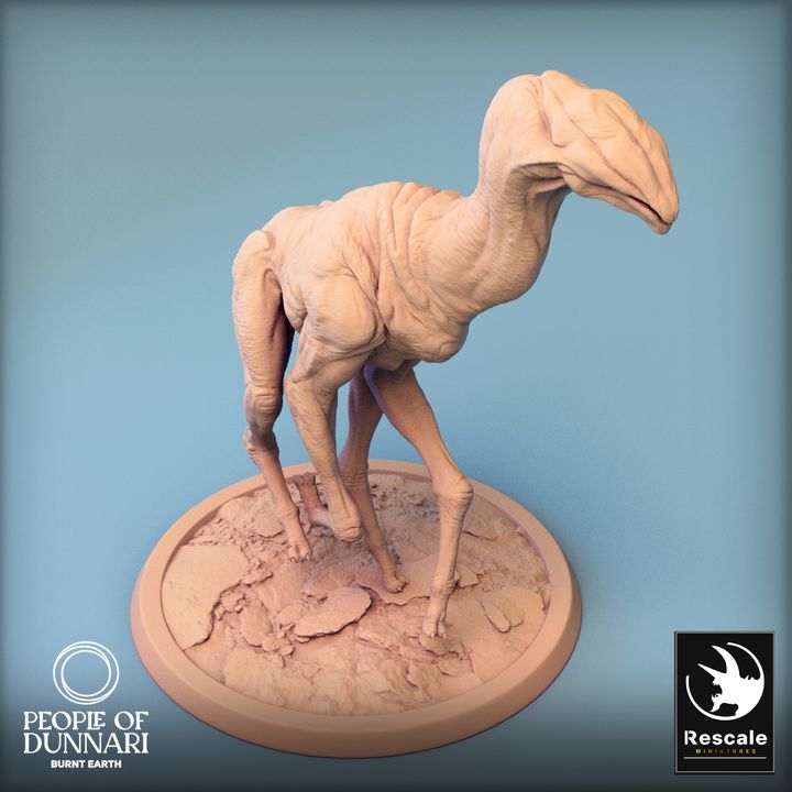 Sandstepper Creature Mount Desert Gallop | Large | Rescale Miniatures | D&D DnD Pathfinder Miniature