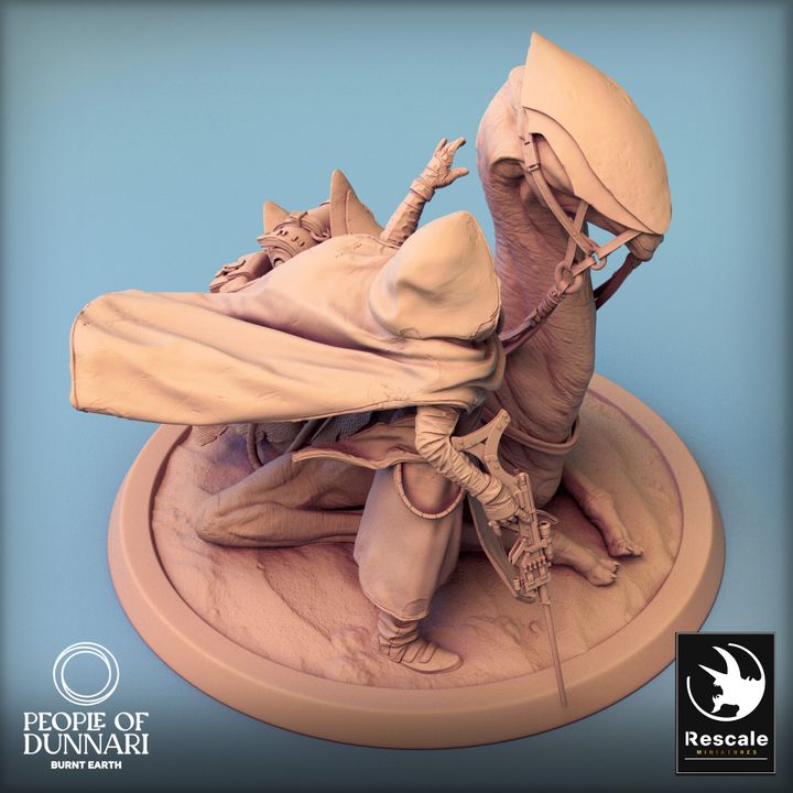 Sandstepper Desert Mount | Large | Rescale Miniatures | D&D DnD Pathfinder Miniature