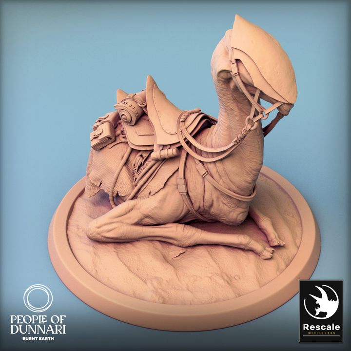 Sandstepper Desert Mount | Large | Rescale Miniatures | D&D DnD Pathfinder Miniature