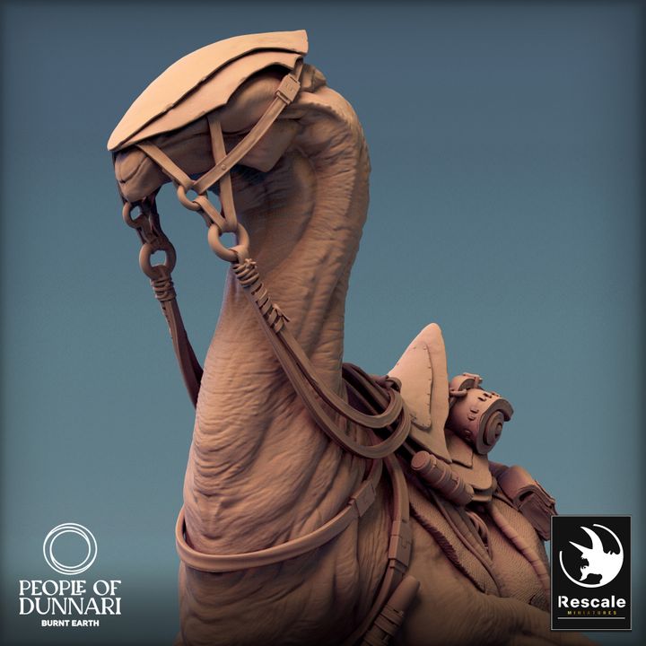 Sandstepper Desert Mount | Large | Rescale Miniatures | D&D DnD Pathfinder Miniature