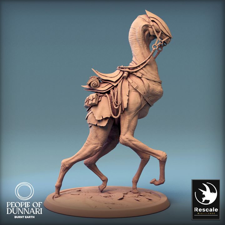 Desert Beast Monstrosity Alien Creature | Large | Rescale Miniatures | D&D DnD Pathfinder Miniature