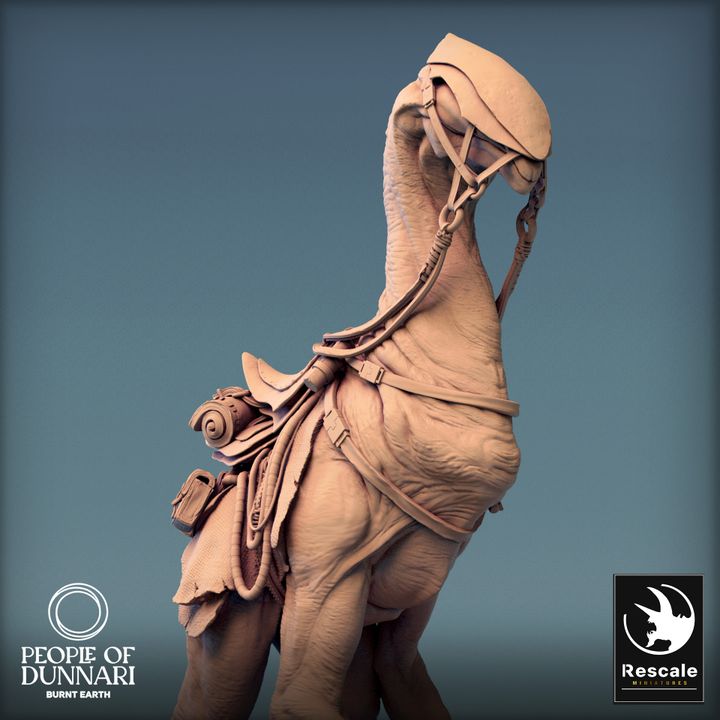 Desert Beast Monstrosity Alien Creature | Large | Rescale Miniatures | D&D DnD Pathfinder Miniature