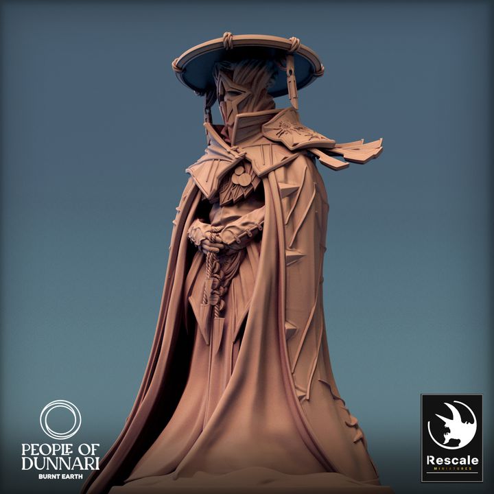 Sun Priest Cleric Celestials Light Magic | Medium | Rescale Miniatures | D&D DnD Pathfinder Miniature