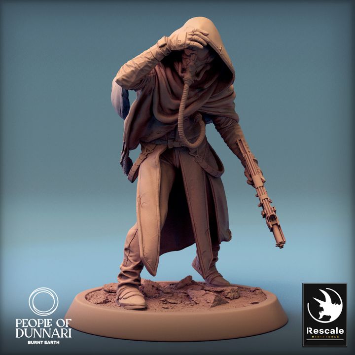 Collection Dunnari Humanoid Warriors Rogue Fighter | Medium | Rescale Miniatures | D&D DnD Pathfinder Miniature