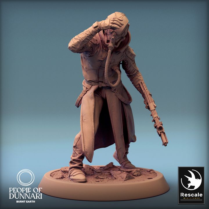 Collection Zephyr Ranger Desert Traveler | Medium | Rescale Miniatures | D&D DnD Pathfinder Miniature