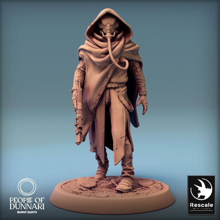 Collection Dunnari Humanoid Warriors Rogue Fighter | Medium | Rescale Miniatures | D&D DnD Pathfinder Miniature