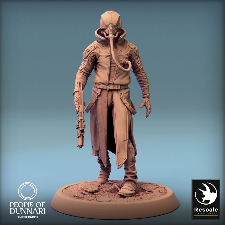 Collection Dunnari Humanoid Warriors Rogue Fighter | Medium | Rescale Miniatures | D&D DnD Pathfinder Miniature