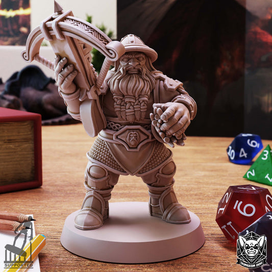 Dwarf Crossbower - Guard (25mm Base)