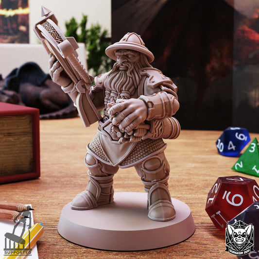 Dwarf Crossbower - Guard (25mm Base)