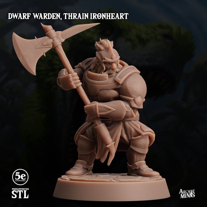 Craghorn Triceratops - Sturdy (125mm Base)