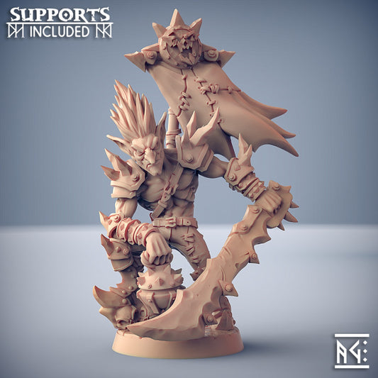 Dzwingo the Tallest - Guard (25mm Base)