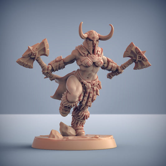 Dragonpeak Barbarian - Charging (25mm Base)