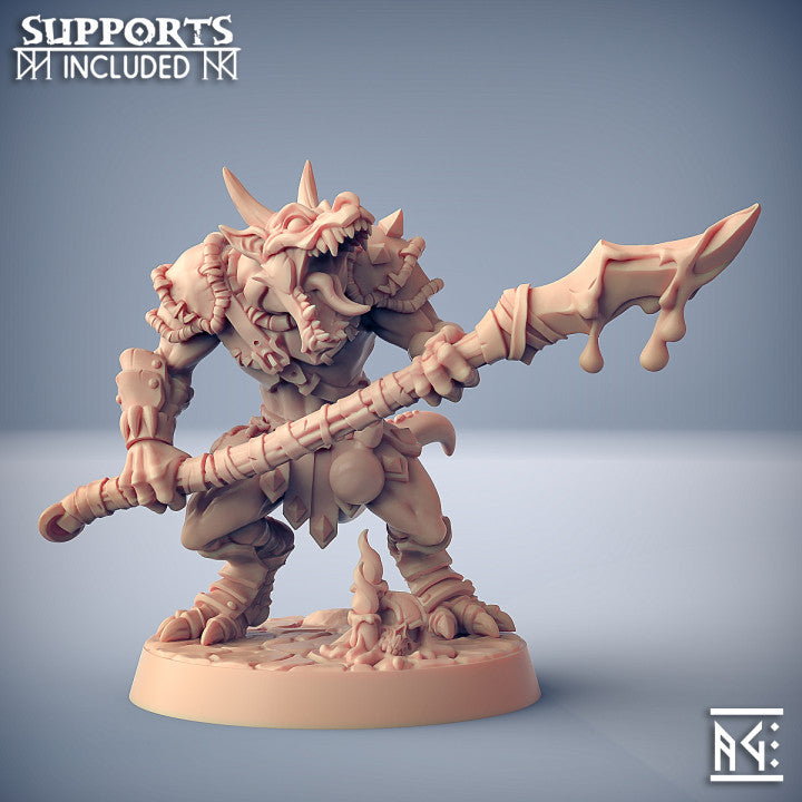 Kobold Trapmaker Monster Miniature | Medium | Artisan Guild | D&D DnD Pathfinder Miniature