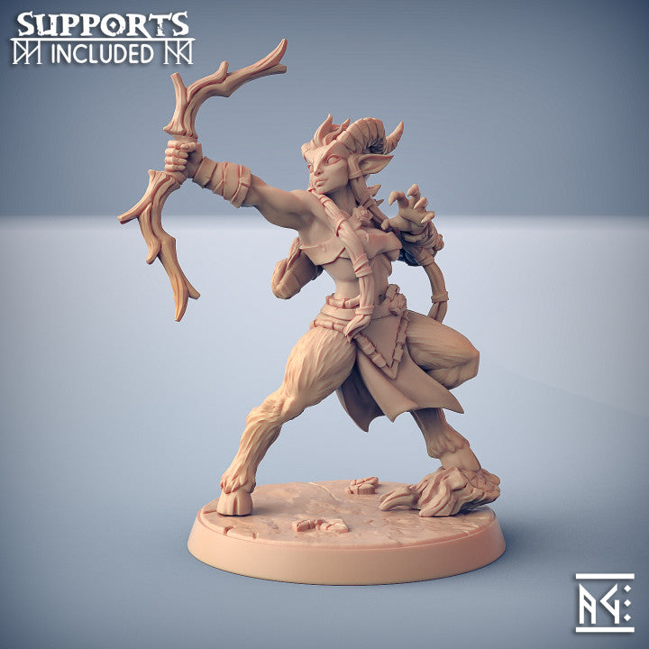 Elf Ranger Woodkeeper Bow | Medium | Artisan Guild | D&D DnD Pathfinder Miniature