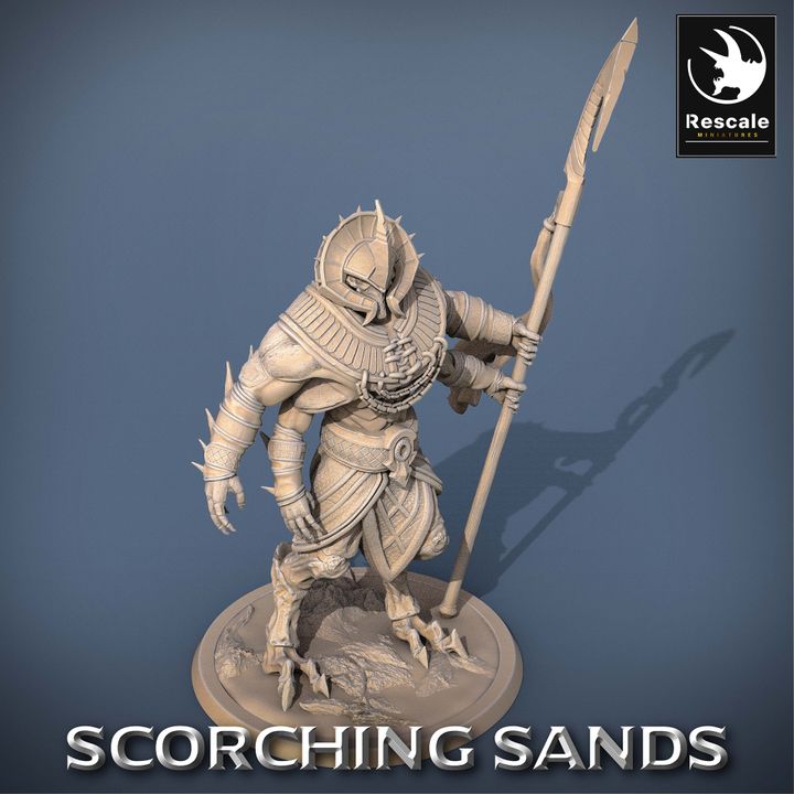 Desert Warrior Monstrosities Guard | Large | Rescale Miniatures | D&D DnD Pathfinder Miniature