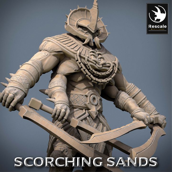 Collection Locust Warrior Insectoid Fighter Guard | Large | Rescale Miniatures | D&D DnD Pathfinder Miniature