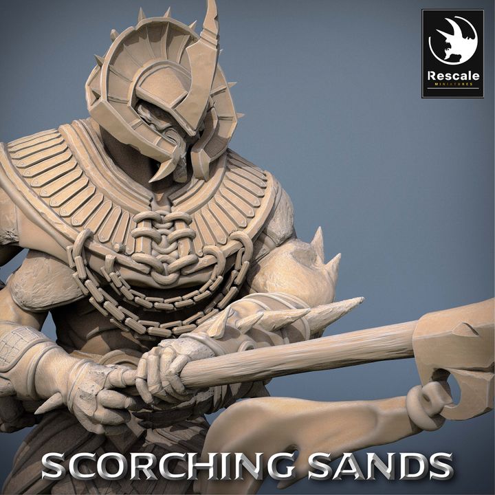 Collection Locust Warrior Insectoid Fighter Guard | Large | Rescale Miniatures | D&D DnD Pathfinder Miniature