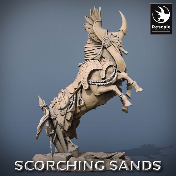 Egyptian Mount Beast Desert | Large | Rescale Miniatures | D&D DnD Pathfinder Miniature