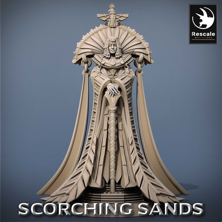 Reine égyptienne - Royale (socle de 25 mm)