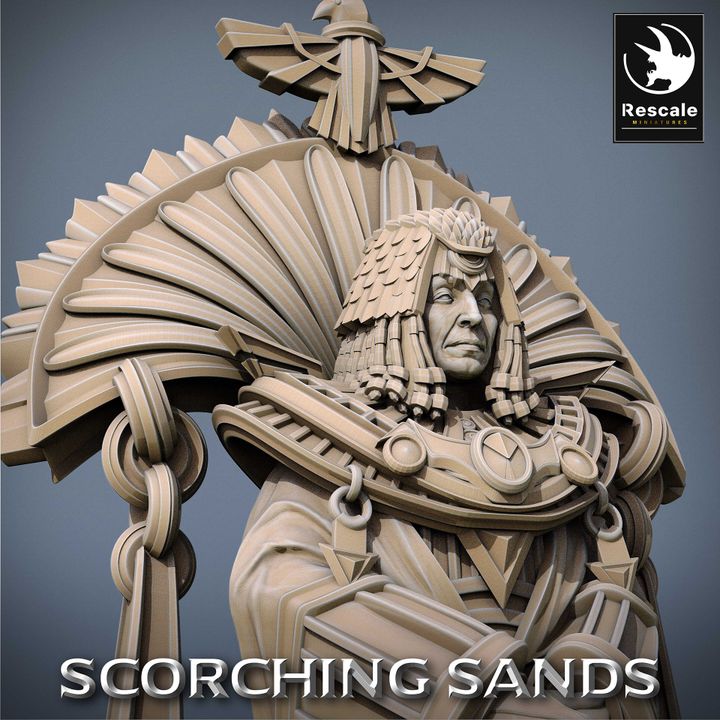 Reine égyptienne - Royale (socle de 25 mm)