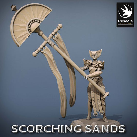 Collection Egyptian Soldier Minis Bard Humanoids | Medium | Rescale Miniatures | D&D DnD Pathfinder Miniature