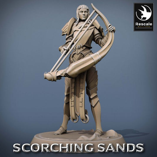 Collection Egyptian Soldier Minis Bard Humanoids | Medium | Rescale Miniatures | D&D DnD Pathfinder Miniature