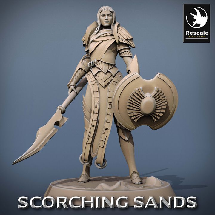 Collection Egyptian Soldier Fighter | Medium | Rescale Miniatures | D&D DnD Pathfinder Miniature