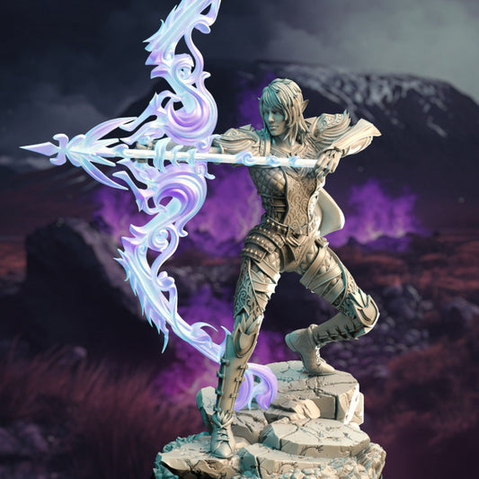 High Elf Arcane Archer - Guard (25mm Base)