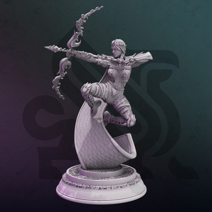 Arcane Ranger Elf Miniature | Medium | DM Stash | D&D DnD Pathfinder Miniature