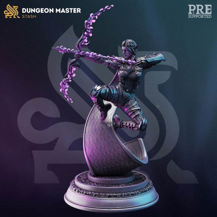 Arcane Ranger Elf Miniature | Medium | DM Stash | D&D DnD Pathfinder Miniature