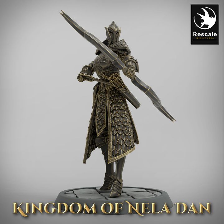 Collection Elf Archer Ranger Scout | Medium | Rescale Miniatures | D&D DnD Pathfinder Miniature