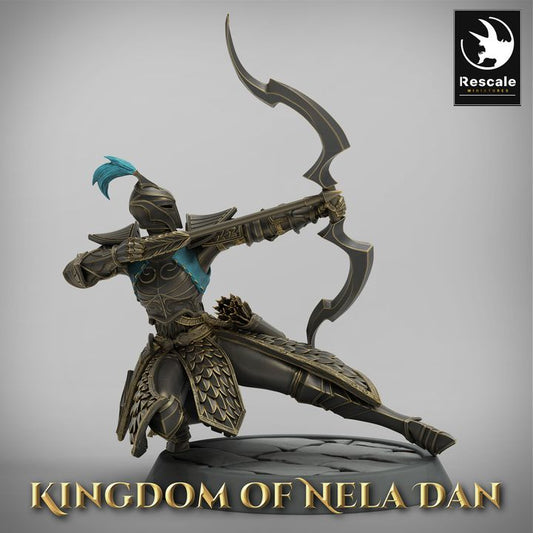 Collection Elf Archer Ranger Scout | Medium | Rescale Miniatures | D&D DnD Pathfinder Miniature