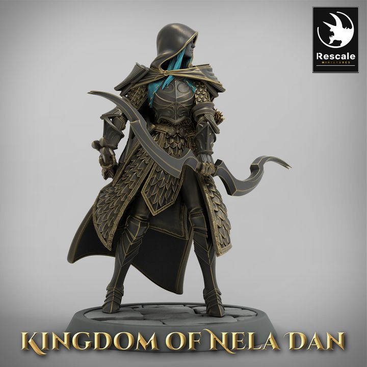 Collection Elf Archer Ranger Scout | Medium | Rescale Miniatures | D&D DnD Pathfinder Miniature