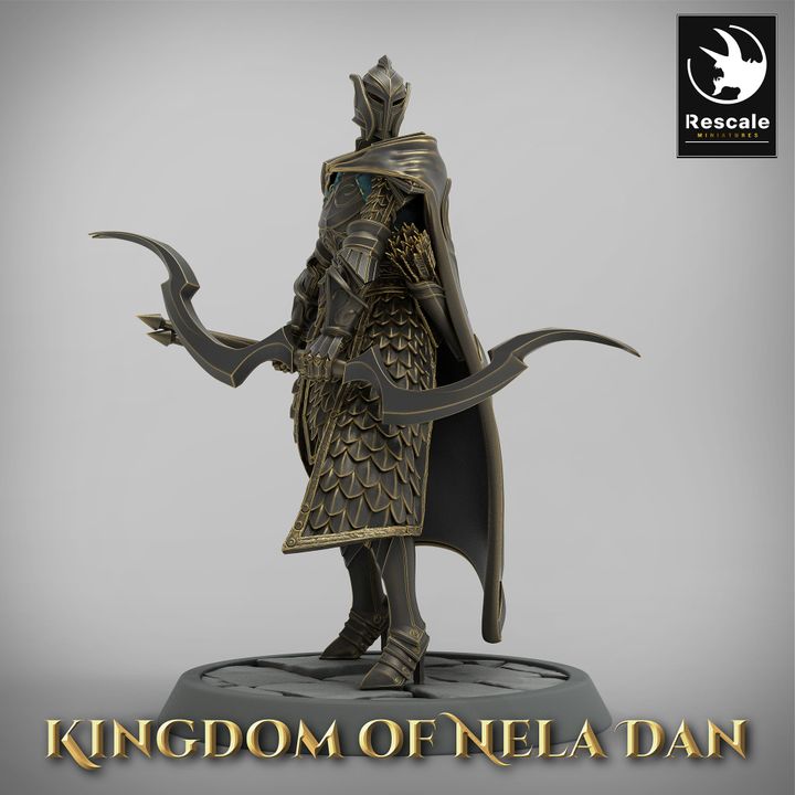 Collection Elf Archer Ranger Scout | Medium | Rescale Miniatures | D&D DnD Pathfinder Miniature