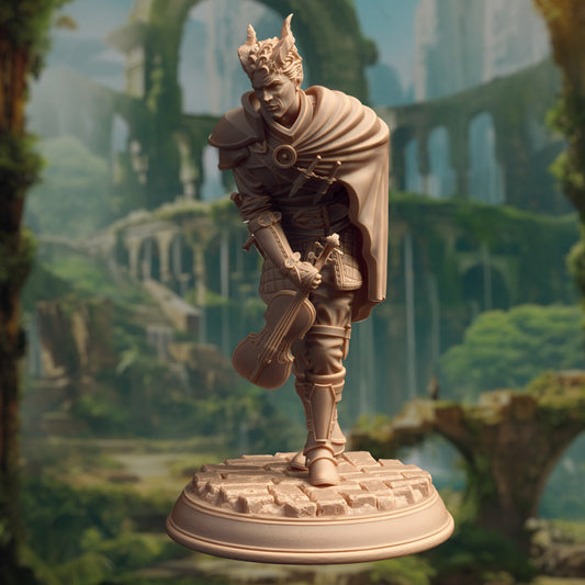 Tiefling Bard Fighter - Eramis (25mm Base)