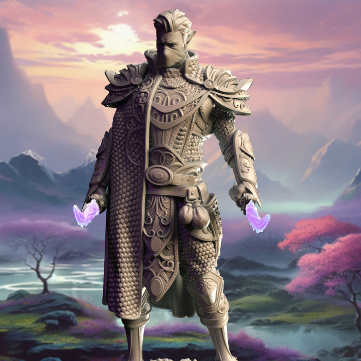 High Elf Arcane Trickster Rogue Miniature | Medium | DM Stash | D&D DnD Pathfinder Miniature