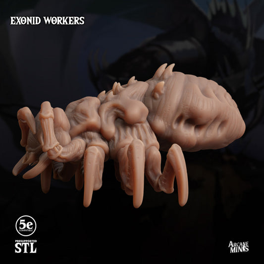 Exonid Workers - Crawling (32mm Base)